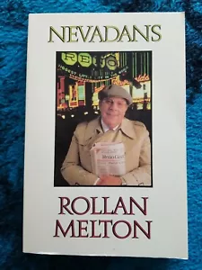 Rollan Melton Signed/Inscribed NEVADANS, Christmas 1988 and Reno Nevada Articles - Picture 1 of 12