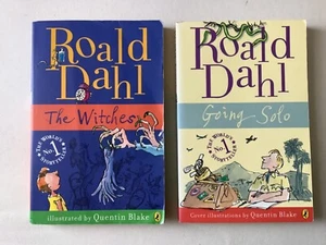 Roald Dahl : The Witches & Going Solo (2 x Paperbacks 1993/6) - Imagen 1 de 24