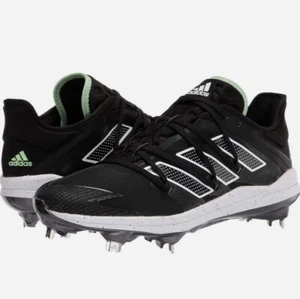 Botines de béisbol de metal Adidas Adizero afterburner 7 para hombre FV8805 talla 14 negros como nuevos - Imagen 1 de 8