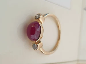 Damen Rubinund Diamant Goldring 585 von Wempe - Bild 1 von 13