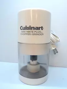Cuisinart Mini-Mate Plus 2-Speed Chopper Grinder Model MM-2M Reversible Blade - Picture 1 of 2