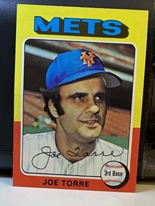 1975 Topps - #565 Joe Torre with the NY Mets Hall of Famer! - Picture 1 of 2