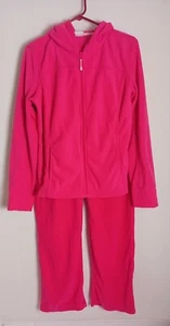 Danskin Now Fleece Jogger Full Zip Jacket And Pant Set Women's Size M (8-10) - Picture 1 of 12