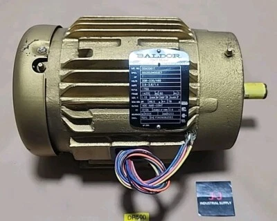 *NEW SURPLUS* Baldor CEM3581T Super-E Motor 3~Ph 1Hp 208-230/460V + Warranty! - Image 1 of 4