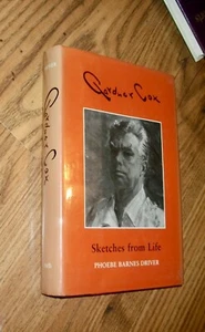 Gardner Cox, Sketches from Life, by Phoebe Driver, 1st?, HBDJ, 1995, Illustrated - Picture 1 of 5