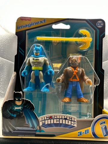 imaginext (DC Super Friends))   -  "Batman & Man-Bat" Cover