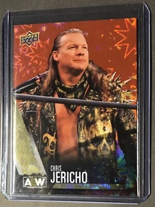 CHRIS JERICHO RED DYNAMITE Parallel # 54 2021 First Edition Upper Deck AEW - Bild 1 von 2