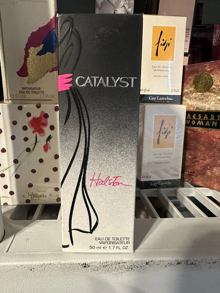 Perfume espía Catalyst by Halston 1,7 OZ 50 ml Edt para mujer mujer vintage Foto 1 de 2
