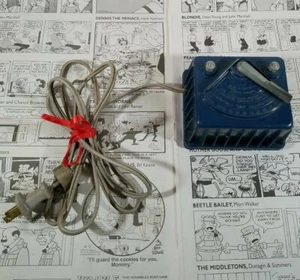 Lionel Lines Multi-Volt Spielzeug Trafo Typ 4125 blau 25 Watt, USA ungetestet - Bild 1 von 12