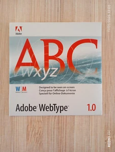 CD ADOBE WebType 1.0 - En anglais - Photo 1/6