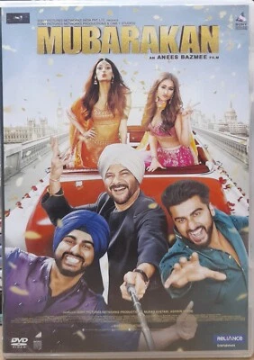 Mubarakan - Anil Kapoor, Arjun Kapoor - Bollywood Hindi Movie DVD Eng Subtitles - Image 1 of 2