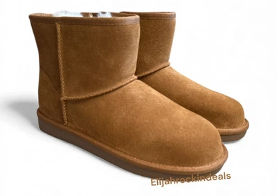 NUEVAS BOTAS KOOLABURRA BY UGG UNISEX KOOLA MINI NEGRAS PARA NIÑOS TALLA 3, 4, 5 1116770 K Foto 1 de 4