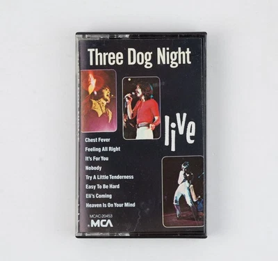 Three Dog Night Live Cassette 1988 MCA Records MCAC-20453 - Image 1 of 4
