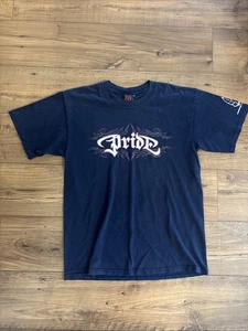 Vintage Y2K Native Threads PRIDE T-Shirt Navy - Herren Größe Large - Bild 1 von 11