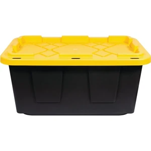 Durabilt 15 Gal. Black/Yellow Tote 4415BKYL.42 Durabilt 4415BKYL.42 073527231974 - Picture 1 of 1