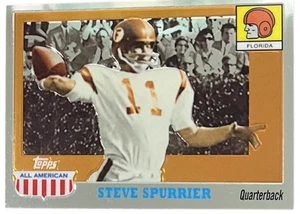 2005 Topps All American Chrome #87 Steve Spurrier Florida Gators /555 - Picture 1 of 2