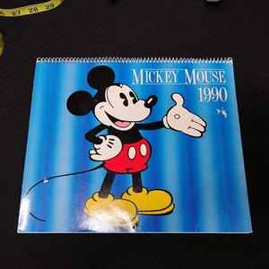 Calendario Disney Mickey Mouse 1990 de Gibson Greetings -G - Imagen 1 de 9