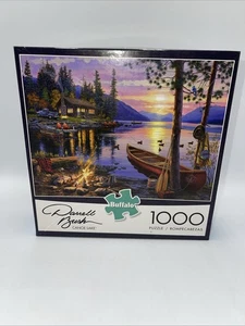 Kanu See - 1000 Stück Puzzle - Darrell Bush - Buffalo Puzzles - Bild 1 von 6