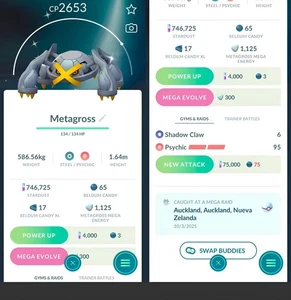 Shiny Metagross | new pokemon exchange options | Pokemon Trade Go✨ - Picture 1 of 2