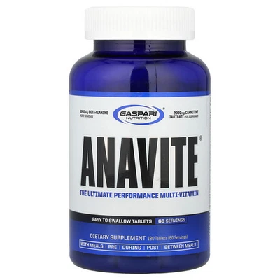 ANAVITE®, The Ultimate Performance Multi-Vitamin, 180 Tablets - Image 1 of 2