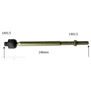 Steering Rack End for Toyota Tarago YR31 4cyl 2.2L 4Y-E 1986~1990 - Picture 1 of 1