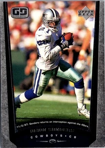 Upper Deck #93 1998 Deion Sanders Dallas Cowboys - Imagen 1 de 2