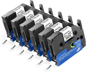 Schriftband TZe-231 12mm für Brother P-Touch PT-H100LB E100 H105 D200 1000 1010 - Bild 1 von 13