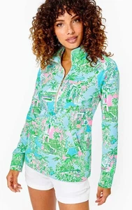 Neu mit Etikett Lilly Pulitzer Skipper Popover Lilly Loves Palm Beach Large - Bild 1 von 12
