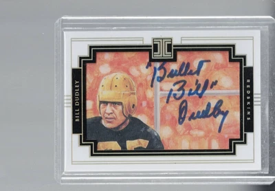 2016 Impeccable Bullet Bill Dudley #13 1/2 Washington Steelers - Image 1 of 2