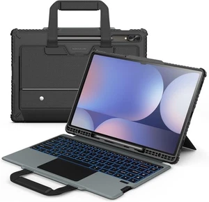 Nillkin Carry Go Portable Handle Keyboard Case Samsung Galaxy Tab S9 Ultra BoxM - Picture 1 of 9