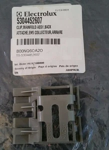 FABRICANTE DE EQUIPOS ORIGINALES Frigidaire Electrolux clip para lavavajillas 5304452607 NUEVO ENVÍO GRATUITO - Imagen 1 de 1