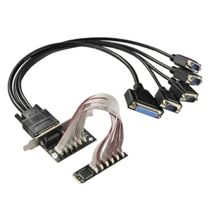 Multiports M.2 M+B Key to 4X RS232 Serial Adapter Card for Improve Connectivity - Picture 1 of 8