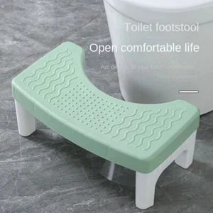 Plastik WC-Sitz hocker Abnehmbar Fuß hocker Toiletten hocker Erwachsene - Picture 1 of 18