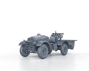 WWII ITALIAN - AUTOCANNONE DA 65 17 SU MORRIS CS8 (open) - 1/56 1/72 1/87 1/100 - Picture 1 of 4