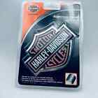 Harley-Davidson Bar Shield Raised Aluminum Bendable Sticker Decal Emblem #41700