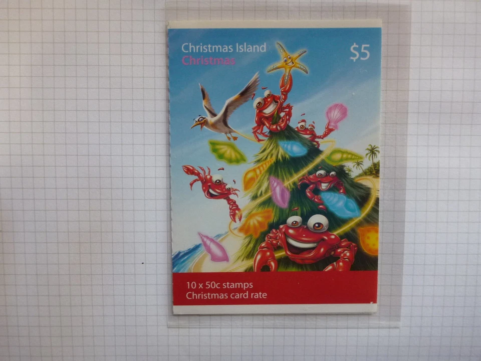 CHRISTMAS IS 2008 FOLLETO DE NAVIDAD 10 P&S ESTAMPILLAS COMO NUEVAS Foto 1 de 1