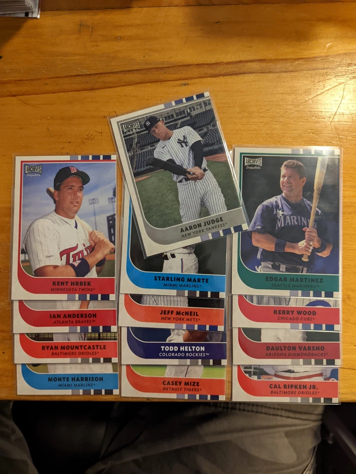 2021 Topps Archives Snapshots Insert Singles you pick choice - Image 1 of 1