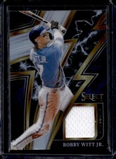 2023 Panini Select Bobby Witt Jr. #SM-BW Patch Silver Prizm /199