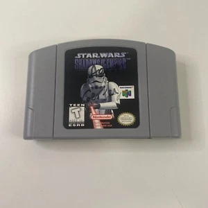 Star Wars: Shadows Of The Empire (Nintendo N64, 1996) Authentic Game TESTED - Picture 1 of 5