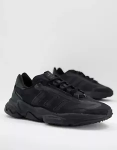 Größe 9,5 - Adidas Ozweego schwarz Herren Turnschuhe - Bild 1 von 11