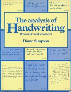 DIANE SIMPSON The Analysis of Handwriting: Personalilty and Character 1985 SC Bo - Picture 1 of 1
