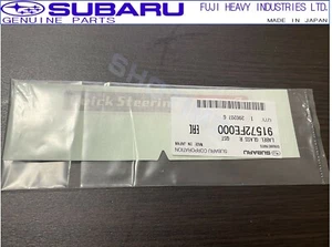 SUBARU OEM Impreza WRX STI QUICK STEERING Sticker Decal GC8 - Picture 1 of 2