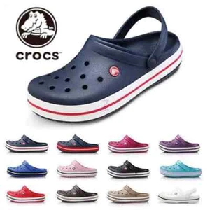 Neutral Crocs Beach Sandals Karloban Cave Thick soled Shoes Anti slip - UK - Picture 1 of 17