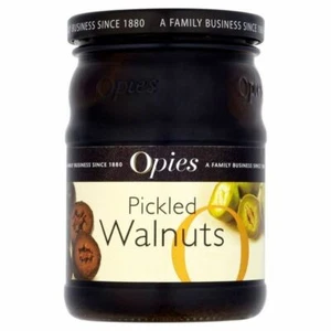 Opies Pickled Walnuts In Malt Vinegar 390g (Pack of 2) - Picture 1 of 1