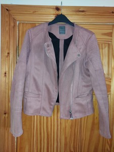 Primark Biker Pink Coats, Jackets 