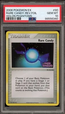 Pokemon Rare Candy EX Holon Phantoms Reverse Holo #90 PSA 10 Gem Mint - Image 1 of 2
