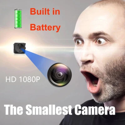 Mini 1080P HD pulsante batteria integrata fai da te micro più piccola telecamera DV piccolo registratore - Immagine 1 di 4