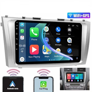 For 2007-2011 Toyota Camry iOS/Android Car Stereo Carplay GPS WiFi Camera Radio - Picture 1 of 8