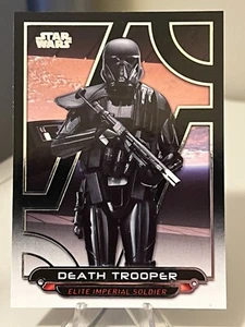 2018 Topps Star Wars Galactic Files Reborn #RO12 Death Trooper - Picture 1 of 3