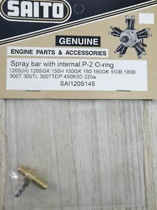 R/C Model Saito Engine SAI120S145 Spray bar with nternal p-2 O-ring for RC Plane - Picture 1 of 1